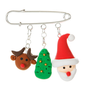 Distintivo Navideño Con Muñecos De Fomi Moldeable