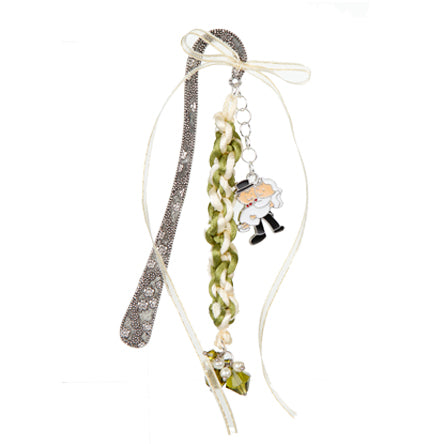 Separador De Libros Con Dije Novios