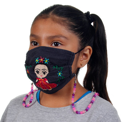Fantasías Miguel Clave:IP2101 Colgante Para Cubrebocas Rosa