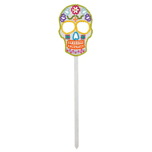 Calavera Creando Con Brillantes