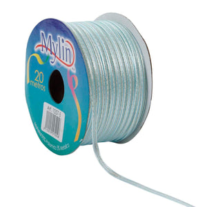 Art.1057 Listón Organza Con Satín Cordón Metálico