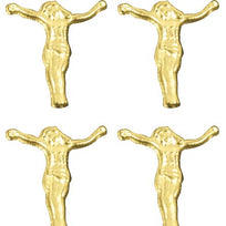 Art.1071 Adorno Cristo Metálico