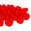 Fantasías Miguel Art.10879 Pom Poms Tamaños Surtidos 30g    (Aprox 70pz) 1pz Rojo