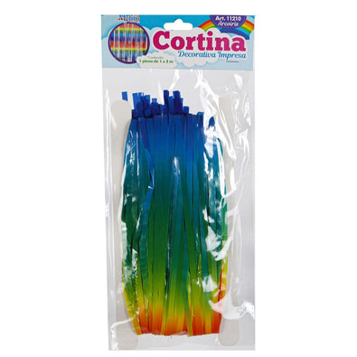 Fantasías Miguel Art.11210 Cortina Arco Iris 2x1m 1pz