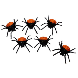 Art.11509 Arañas Diamantadas 1.5x7cm    (aprox) 6pz