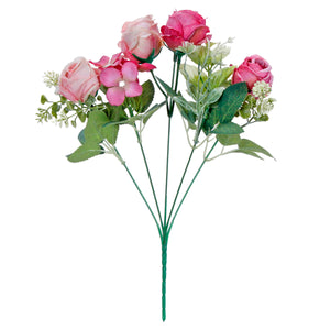 Art.11536 Ramo Mix Rosas x5 33cm 1pz