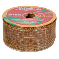 Art.11631 Listón Navideño 3.8cm 9.1m