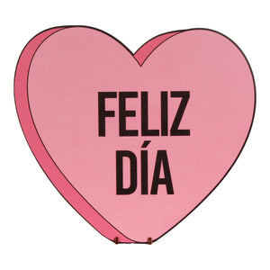 Art.11715 Corazón Feliz Día 18x20cm 1pz