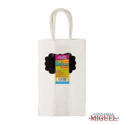 Fantasías Miguel Art.1179 Bolsa Papel Con Calcomanía 21x13x8cm 5pz