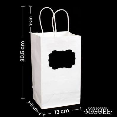 Fantasías Miguel Art.1179 Bolsa Papel Con Calcomanía 21x13x8cm 5pz