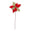 Fantasías Miguel Art.11824 Nochebuena Diamantada 60cm 1pz Rojo/Oro