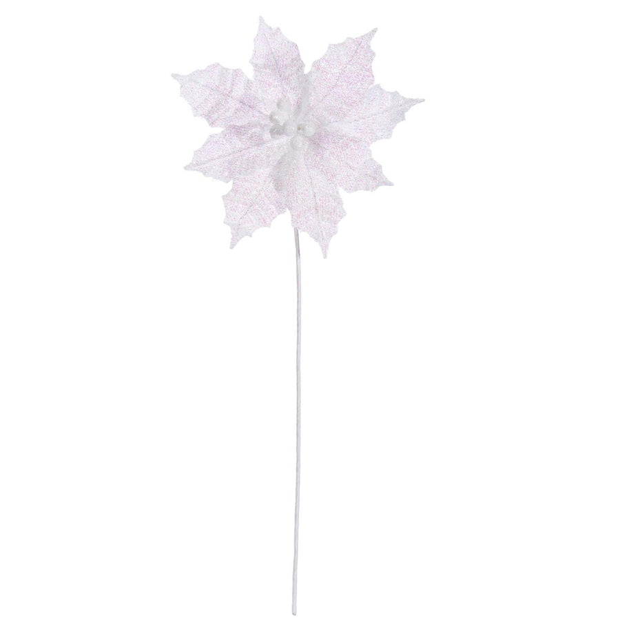 Art.11828 Nochebuena Diamantada/Metálica 50cm 1pz