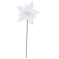 Art.11837 Nochebuena Diamantada/Lentejuela 50cm 1pz