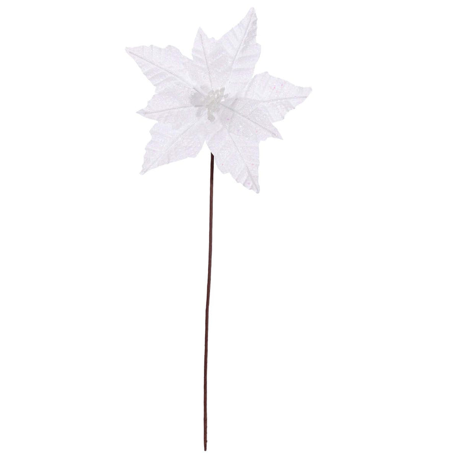 Art.11837 Nochebuena Diamantada/Lentejuela 50cm 1pz