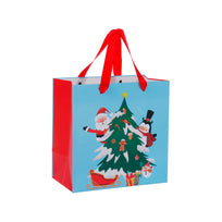 Art.11965 Bolsa Regalo Navidad 18x18x10cm 1pz