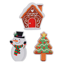 Art.12182 Figurita Navidad 5cm  (Aprox) 3pz