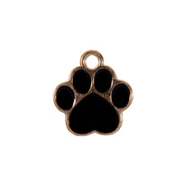 Art.12273 Dije Huella 16x14mm B/5pz