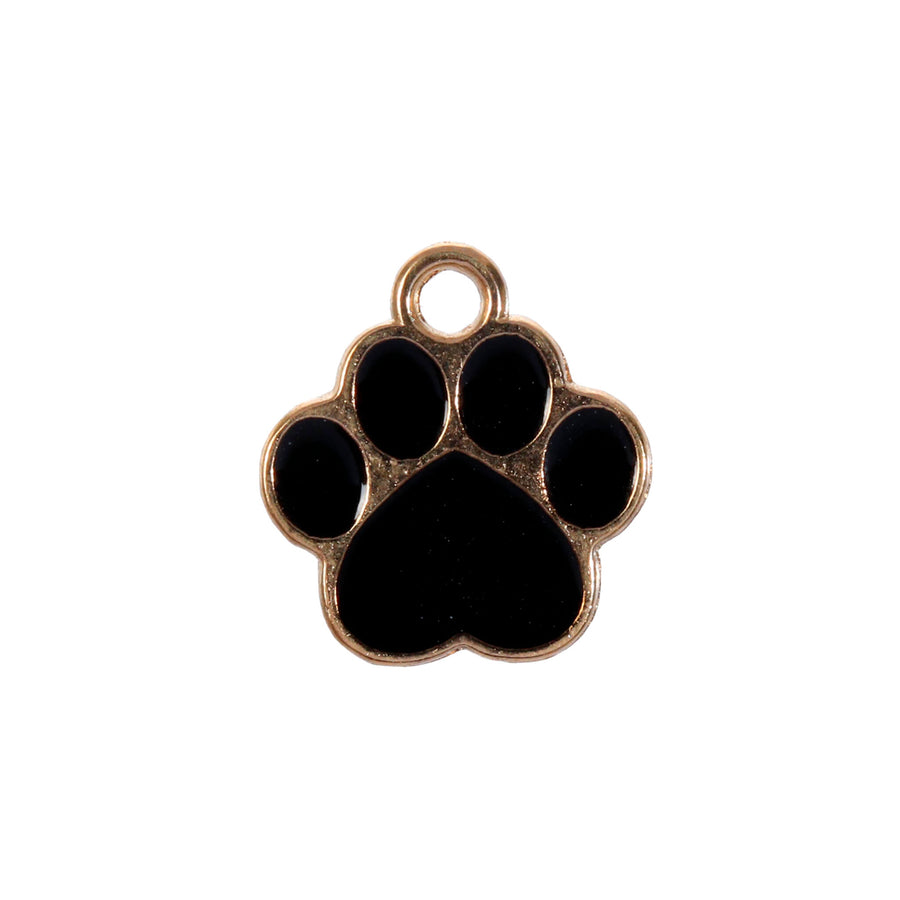 Art.12273 Dije Huella 16x14mm B/5pz