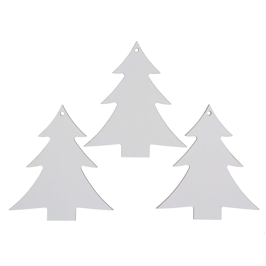 Art.12303 Figura Navidad Blanco 12cm 3pz