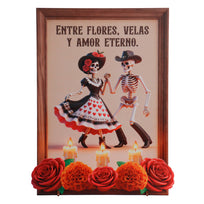 Art.12304 Cuadro Muertos Pareja 30x23cm