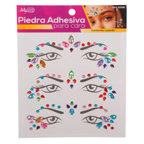 Art.12338 Piedra Adhesivas para Cara 13x11cm 1planilla