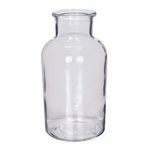 Art.12446 Florero Cristal 19.8x10cm 1pz