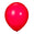 Fantasías Miguel Art.12457 Globos Brillantes 30cm 50pz Rojo