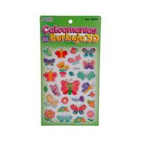 Art.12472 Calcomanía Burbuja 3D