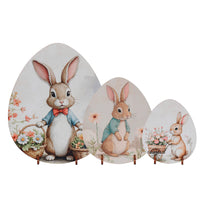 Art.12563 Huevitos De Pascua 16x12cm 3pz