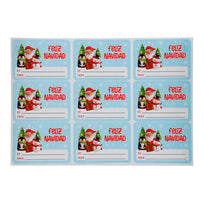 Art.12793 Calcom Navidena 6x8,4cm B/9pz