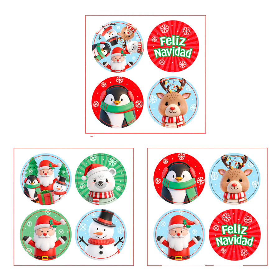 Art.12795 Calc Personajes Nav 4,5cm B/12