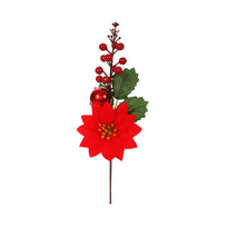 Art.12925 Pick Nochebuena/Cer/Esfe 29cm