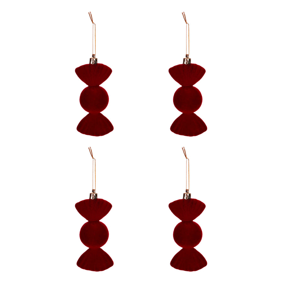 Art.12951 Caramelo Terciopelo 11cm C/4pz