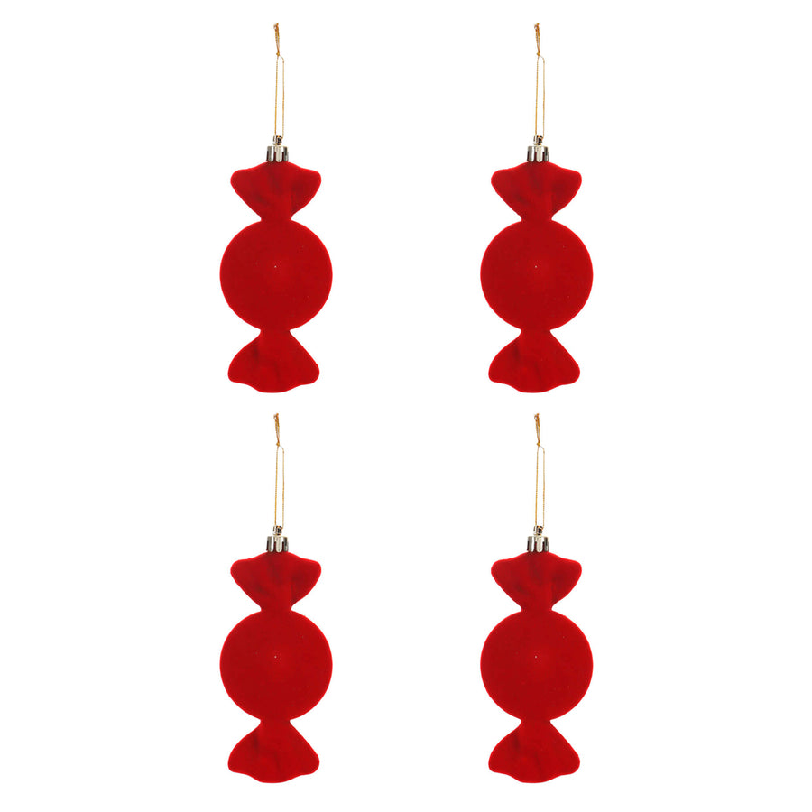 Art.12952 Caramelo Terciopelo 13cm C/4pz