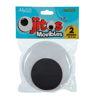 Art.12957 Ojos Movibles 8cm 2pz