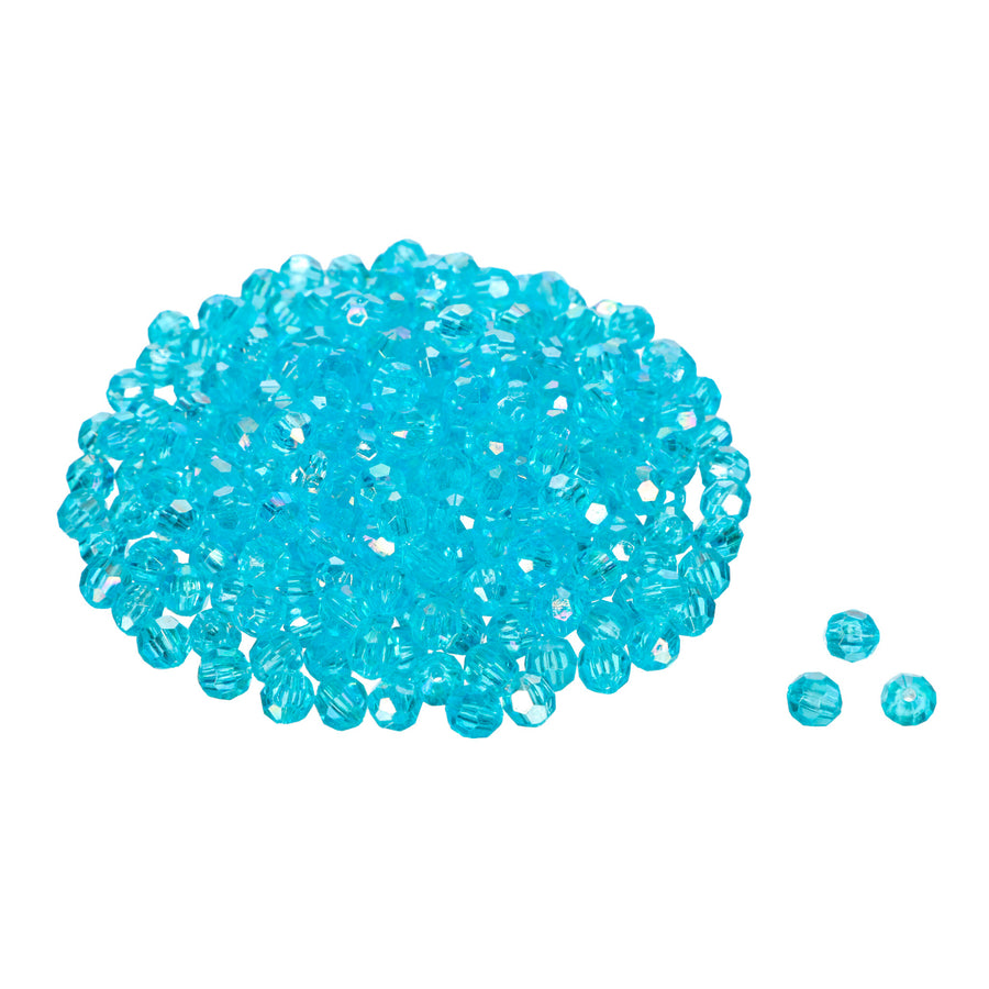 Art.12976 Cuenta Facetada Transparente Ab 8mm    (430pz aprox) 100g