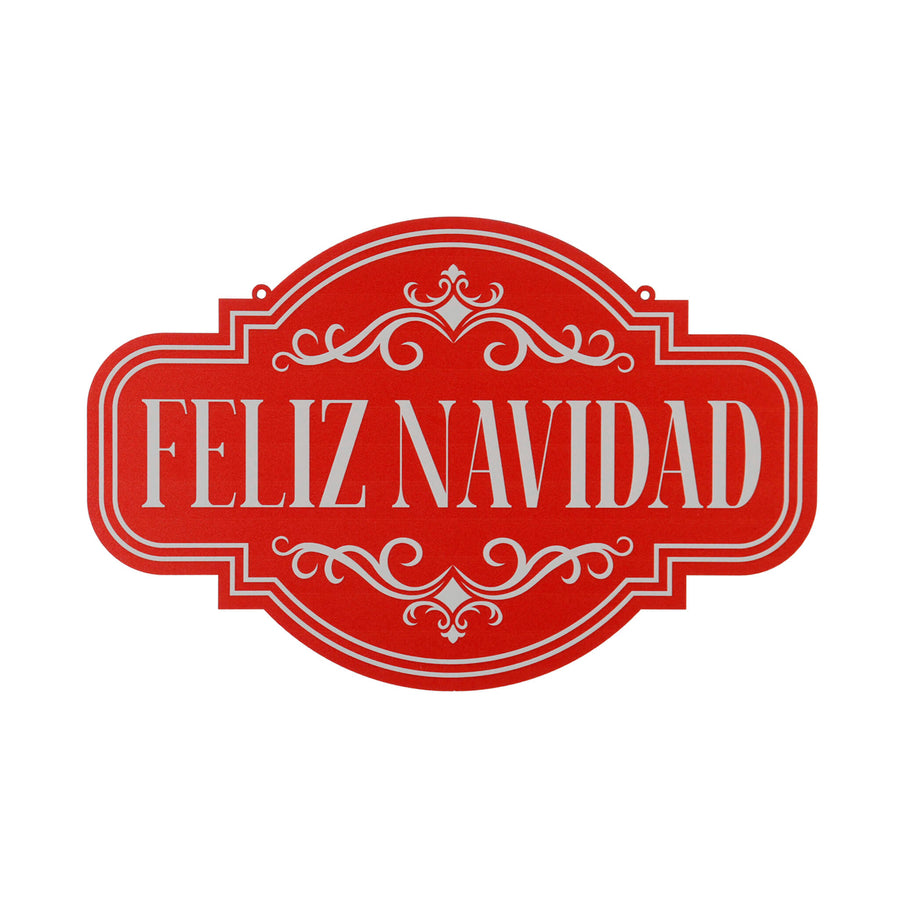 Art.13216 Let Feliz Navidad 23x35cm