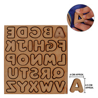 Art.13657 Mold Letra P/Termo Fom 29x26cm