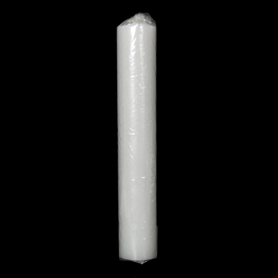 Art.2086 Vela Lisa Con Cabeza 18x3cm 1pz