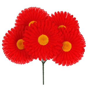 Art.2711 Gerbera x5 Flores 30cm 1pz