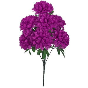 Art.2722 Crisantemo x7 Flores 60cm 1pz