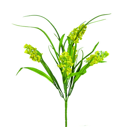 Art.2739 Planta Plastico Con Flor x5