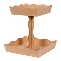 Art.2928 Torre 2 Charolas 32x27x27cm 1pz