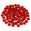 Fantasías Miguel Art.3032 Piedra Acrílica Flor 12mm 100pz Rojo