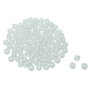 Art.3192 Cuenta Dona Fosforescente Brillante 6x9mm 100pz