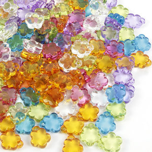 Art.3394 Cuenta Acrílica Flor