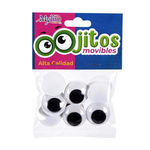 Art.3867 Ojos Movibles 22mm 12pz