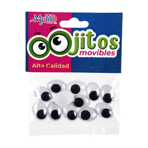 Art.3878 Ojos Movibles Oval