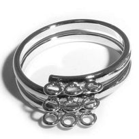 Art.416 Anillo 9 Argollas