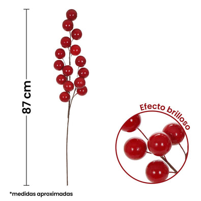 Fantasías Miguel Art.4933 Vara De Cerezas 87cm 1pz